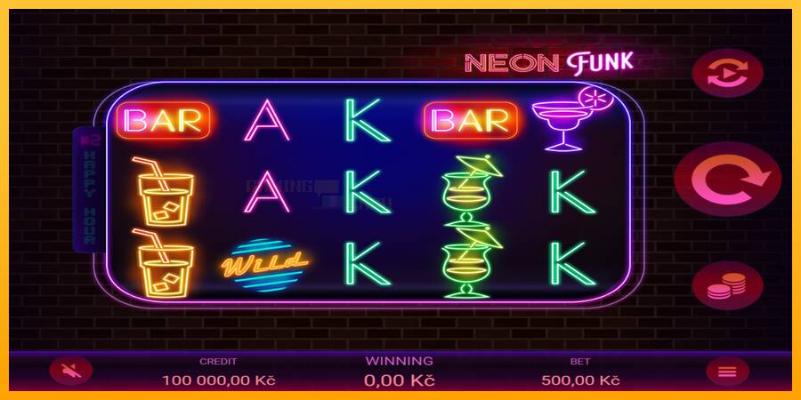 Neon Funk игрална машина за пари, снимка 1