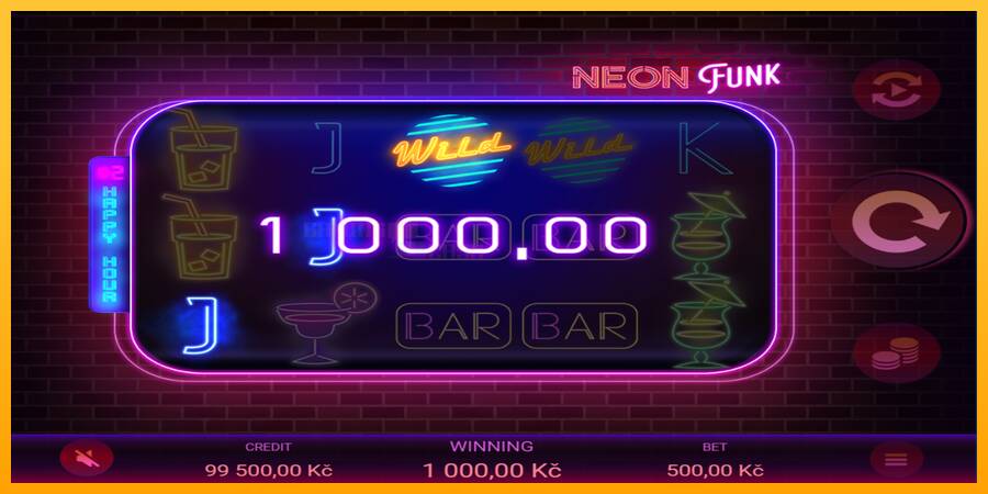 Neon Funk игрална машина за пари, снимка 2