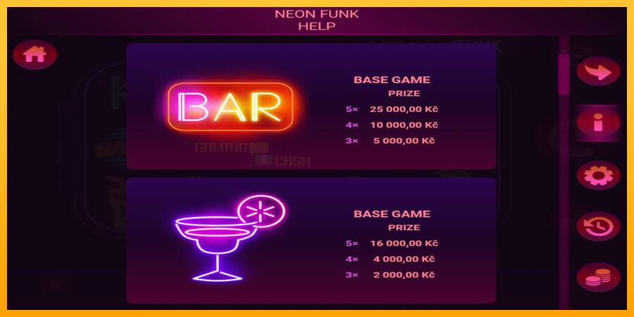 Neon Funk игрална машина за пари, снимка 3