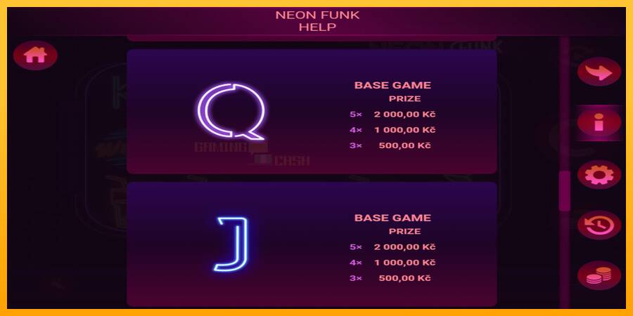 Neon Funk игрална машина за пари, снимка 5