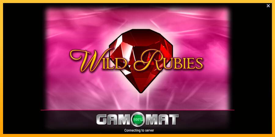 Wild Rubies игрална машина за пари, снимка 1