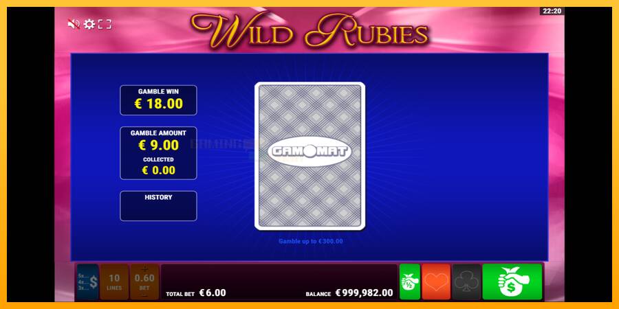 Wild Rubies игрална машина за пари, снимка 4