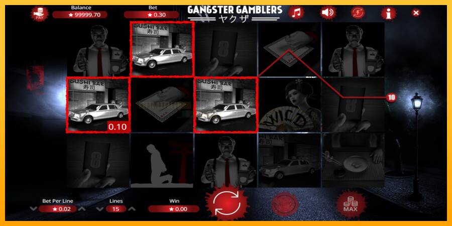 Gangster Gamblers игрална машина за пари, снимка 2