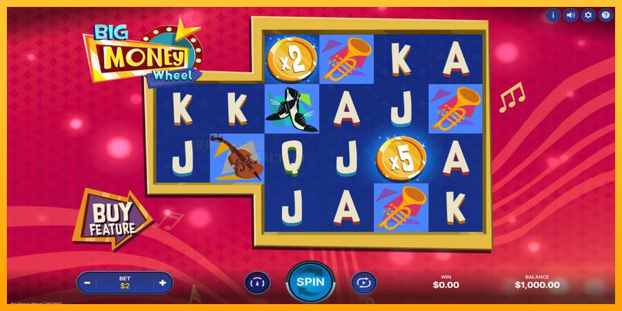 Big Money Wheel игрална машина за пари, снимка 2