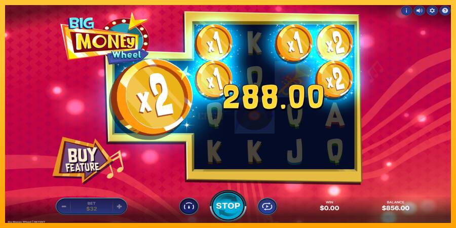 Big Money Wheel игрална машина за пари, снимка 4