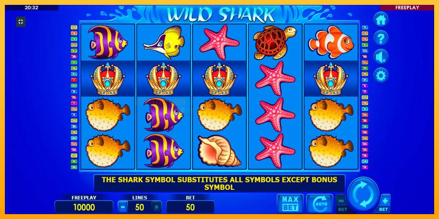 Wild Shark игрална машина за пари, снимка 4