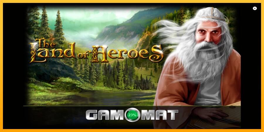 The Land of Heroes игрална машина за пари, снимка 1