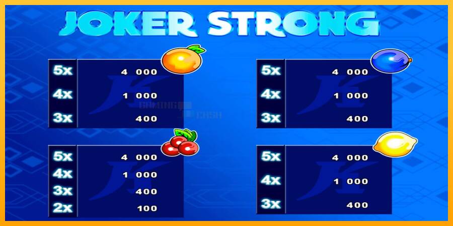 Joker Strong игрална машина за пари, снимка 4