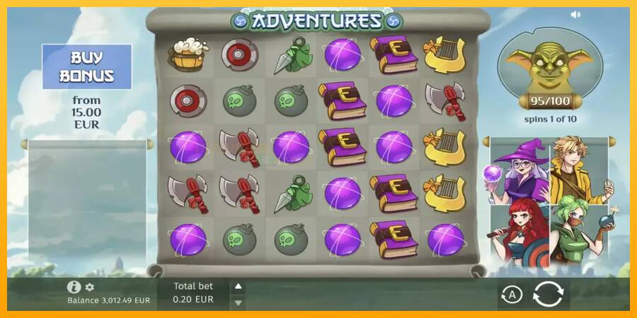 Adventures игрална машина за пари, снимка 5