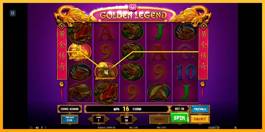 Golden Legend игрална машина за пари, снимка 2