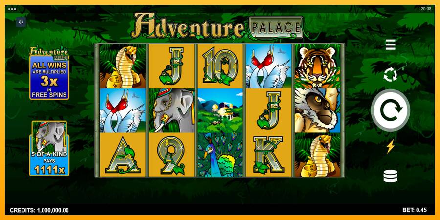 Adventure Palace игрална машина за пари, снимка 1