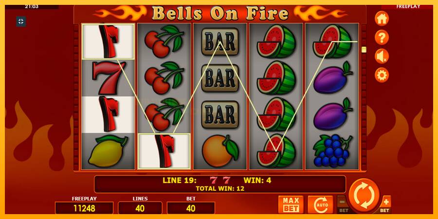 Bells on Fire игрална машина за пари, снимка 6