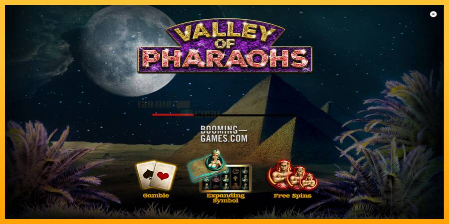 Valley of Pharaohs игрална машина за пари, снимка 1