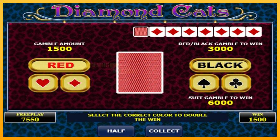 Diamond Cats игрална машина за пари, снимка 4