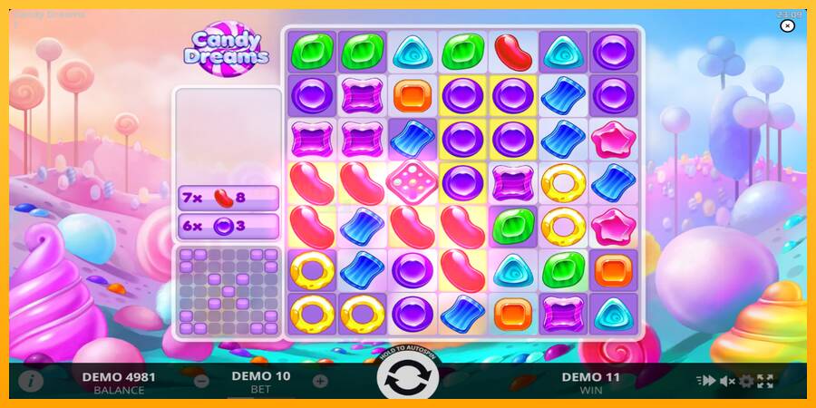 Candy Dreams игрална машина за пари, снимка 3