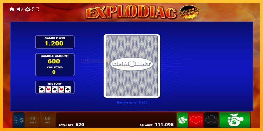 Explodiac Red Hot Firepot игрална машина за пари, снимка 5