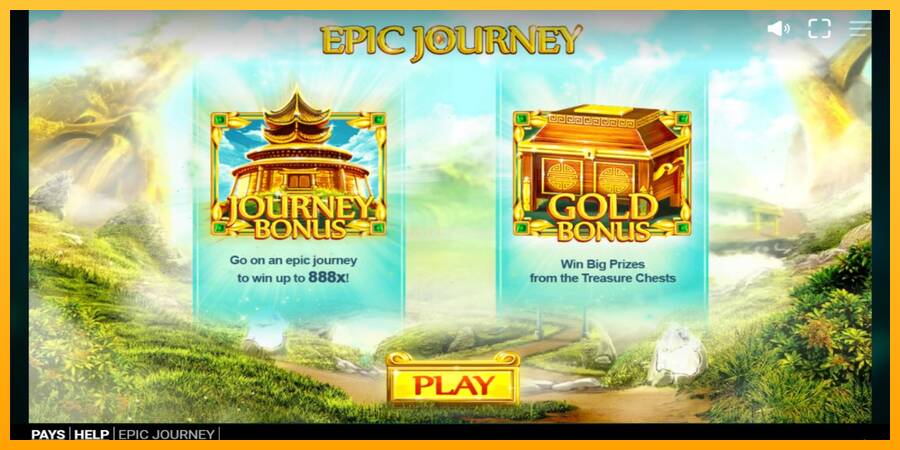 Epic Journey игрална машина за пари, снимка 1