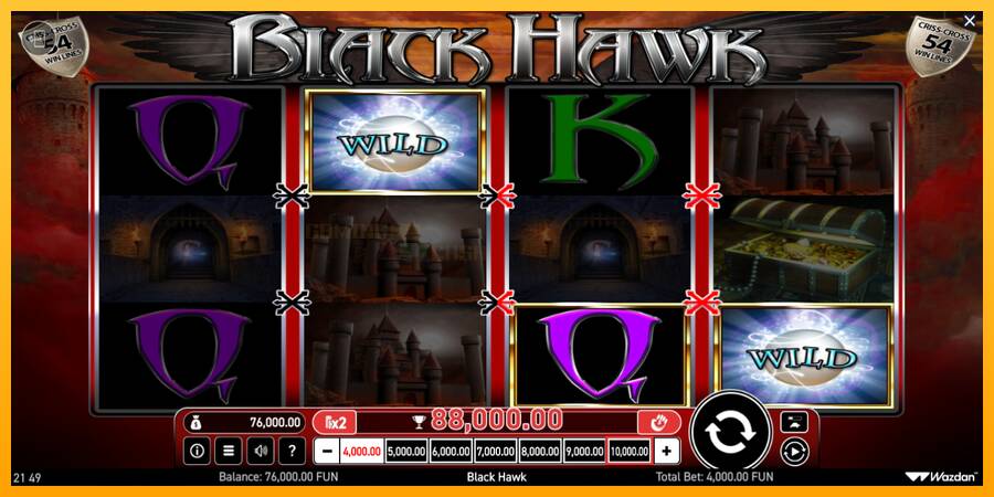 Black Hawk игрална машина за пари, снимка 3