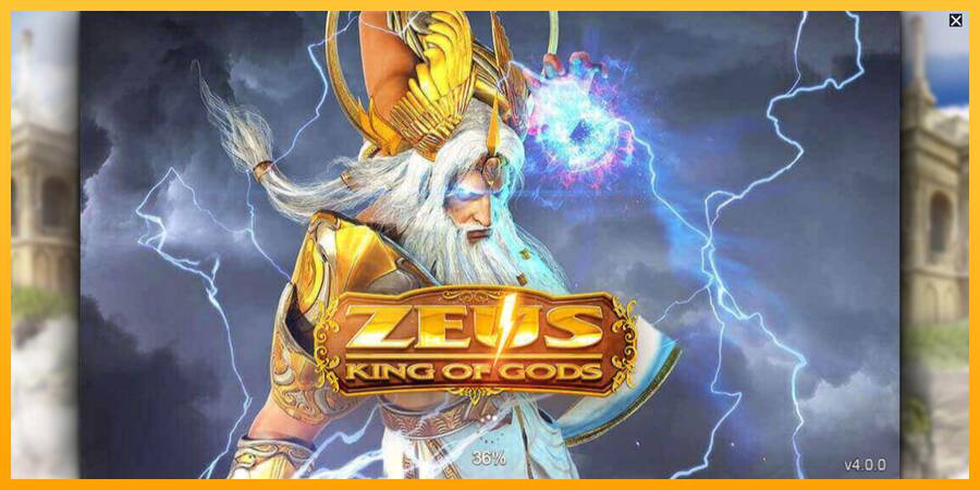 Zeus King of Gods игрална машина за пари, снимка 1