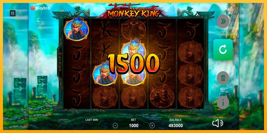 The Monkey King игрална машина за пари, снимка 2