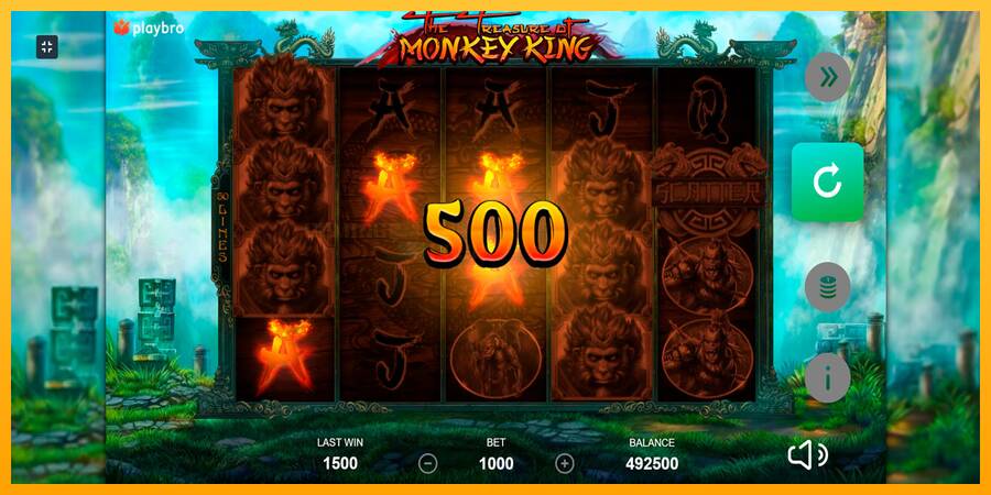 The Monkey King игрална машина за пари, снимка 3