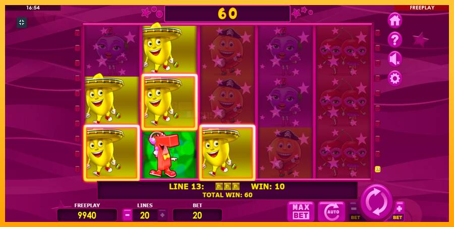 Merry Fruits игрална машина за пари, снимка 3