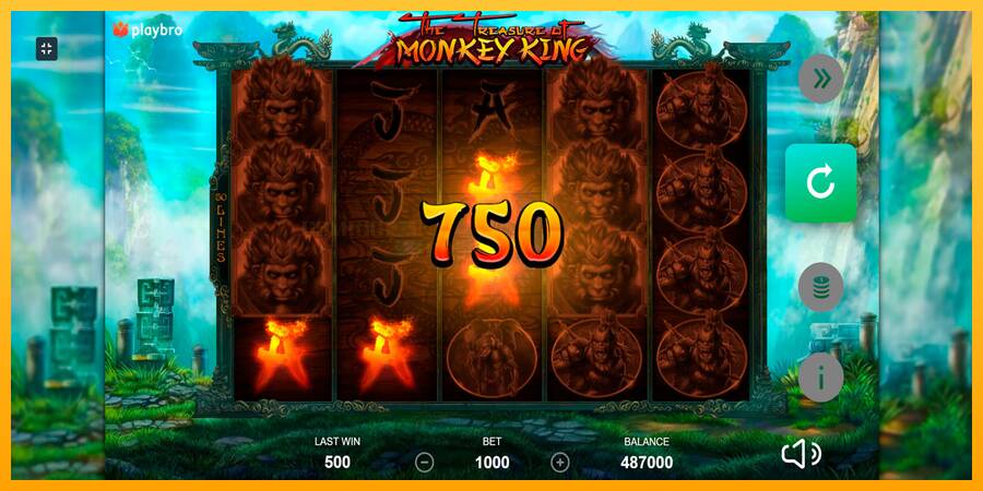 The Monkey King игрална машина за пари, снимка 4