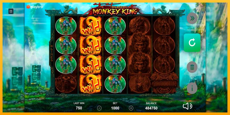 The Monkey King игрална машина за пари, снимка 5