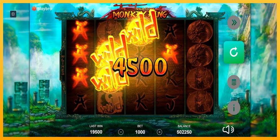 The Monkey King игрална машина за пари, снимка 6