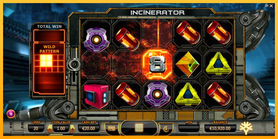 Incinerator игрална машина за пари, снимка 3