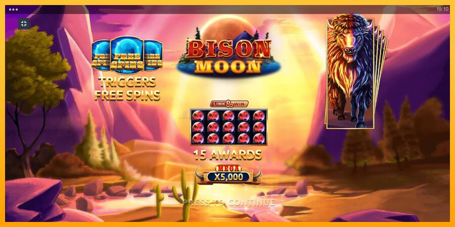 Bison Moon Megaways игрална машина за пари, снимка 1