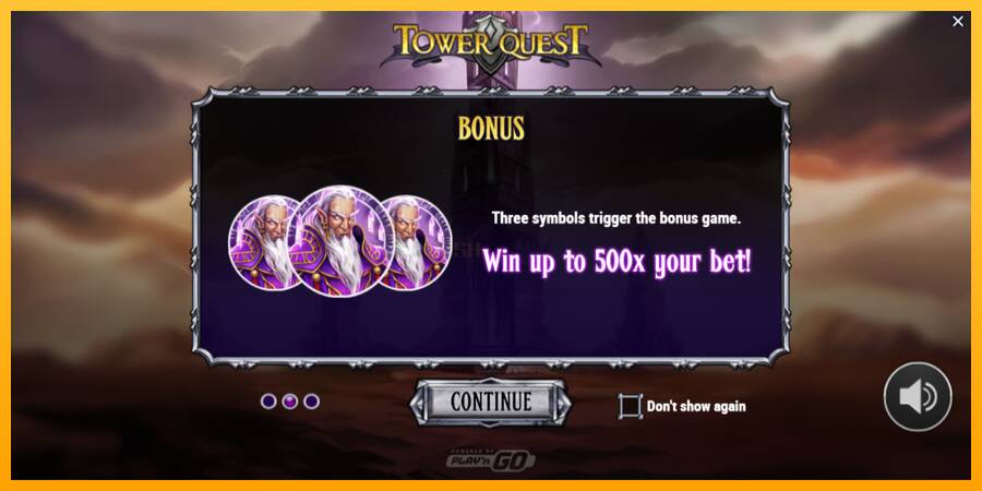 Tower Quest игрална машина за пари, снимка 1