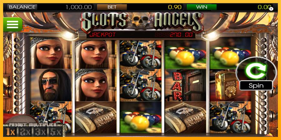 Slots Angels игрална машина за пари, снимка 1