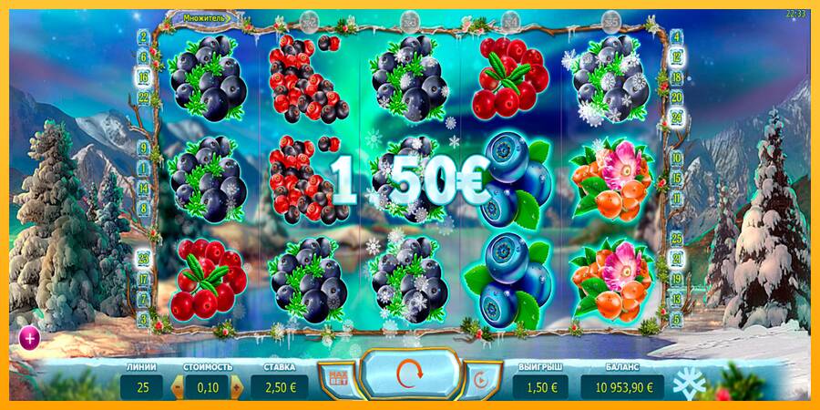 Winterberries игрална машина за пари, снимка 3