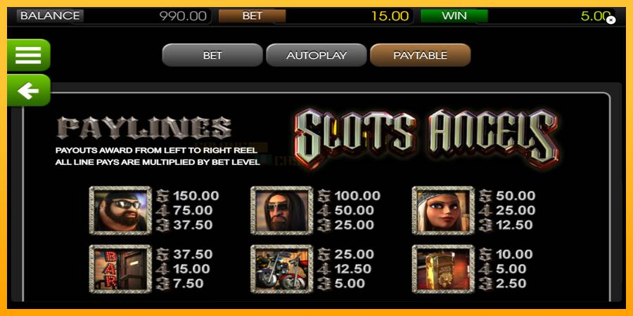 Slots Angels игрална машина за пари, снимка 5