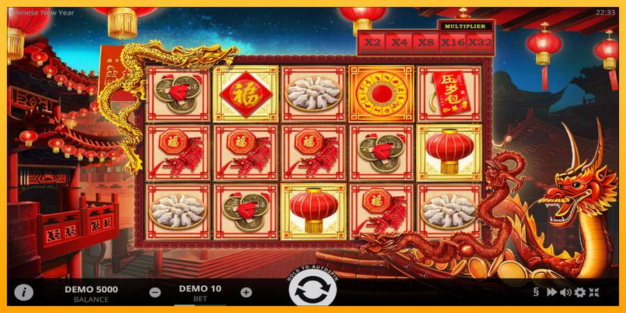 Chinese New Year игрална машина за пари, снимка 1