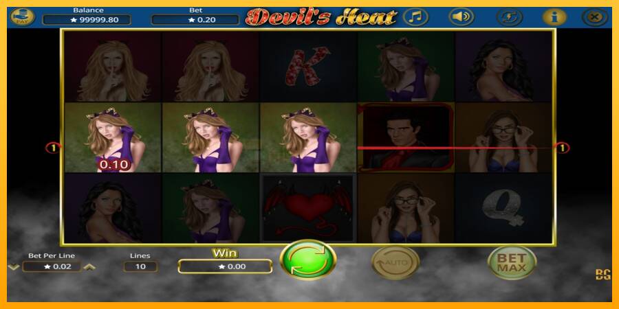 Devil’s Heat игрална машина за пари, снимка 2