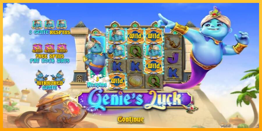 Genie’s Luck игрална машина за пари, снимка 1