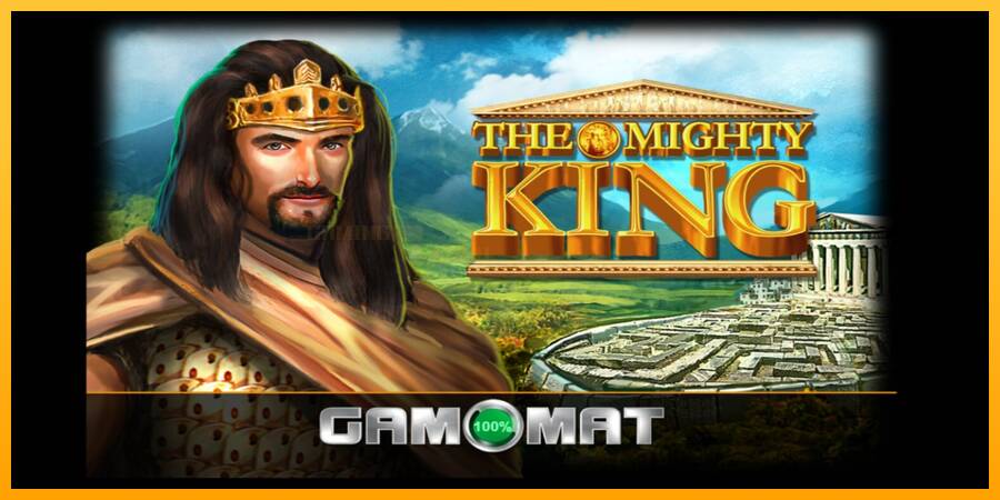 The Mighty King игрална машина за пари, снимка 1