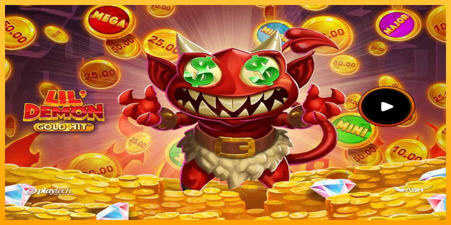 Gold Hit: Lil Demon игрална машина за пари, снимка 1