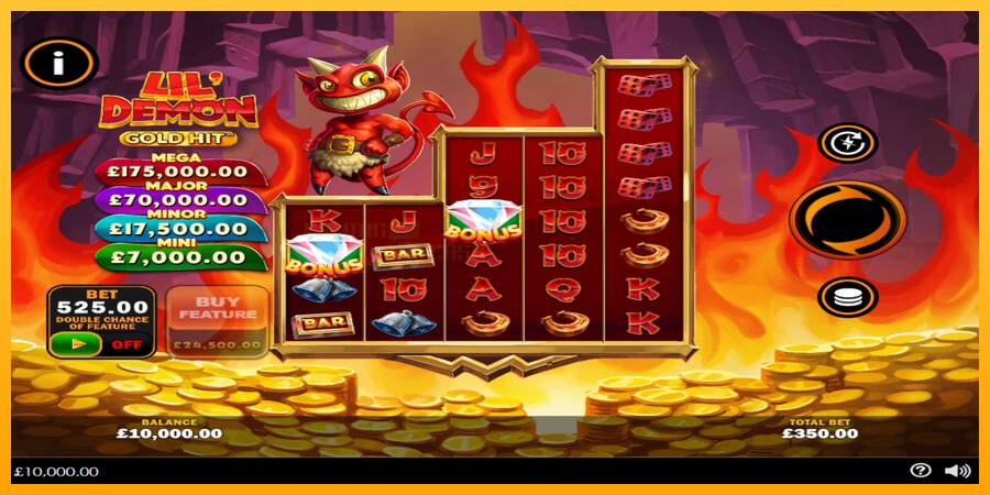 Gold Hit: Lil Demon игрална машина за пари, снимка 2