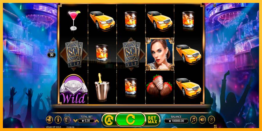 Vegas VIP Gold игрална машина за пари, снимка 1