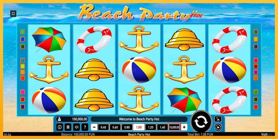 Beach Party Hot игрална машина за пари, снимка 1