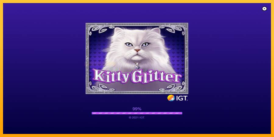 Kitty Glitter игрална машина за пари, снимка 1