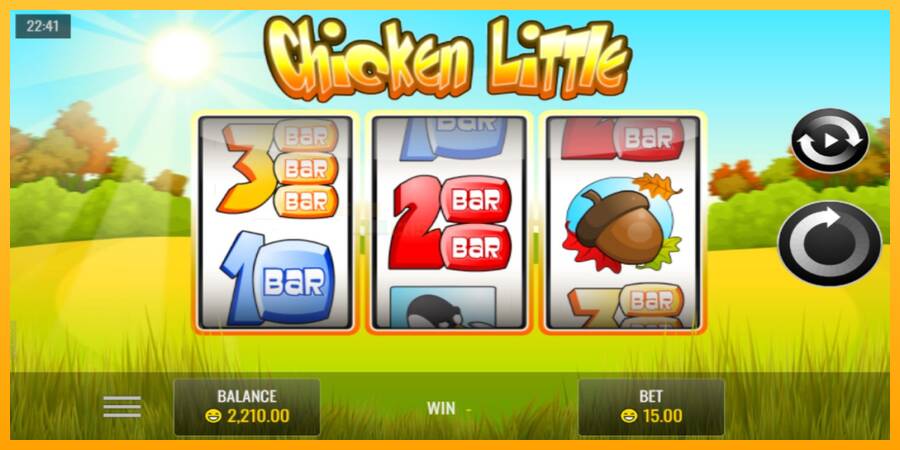 Chicken Little игрална машина за пари, снимка 1