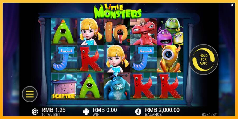 Little Monsters игрална машина за пари, снимка 2