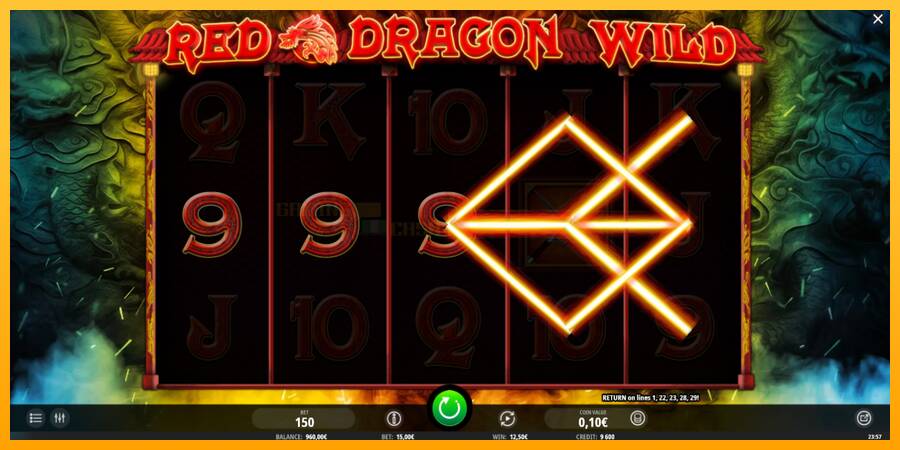 Red Dragon Wild игрална машина за пари, снимка 4