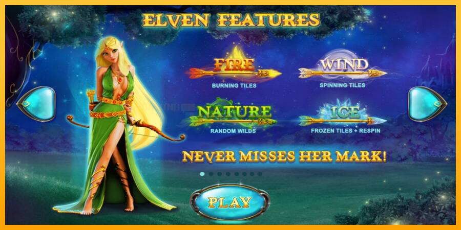 Elven Magic игрална машина за пари, снимка 1