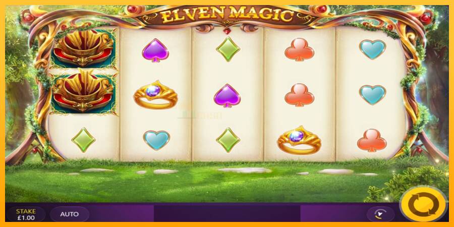 Elven Magic игрална машина за пари, снимка 2