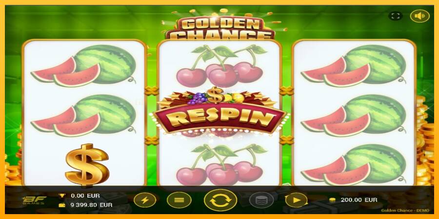 Golden Chance игрална машина за пари, снимка 2